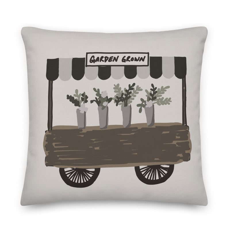 Garden Grown Decorative Throw Pillow - Artski&Hush