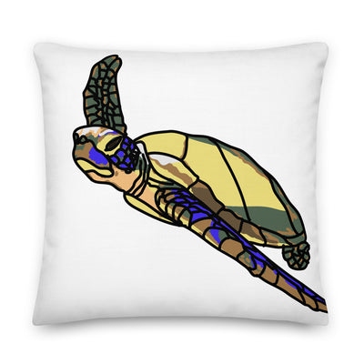 Sea Turtle Premium Pillow - Artski&Hush
