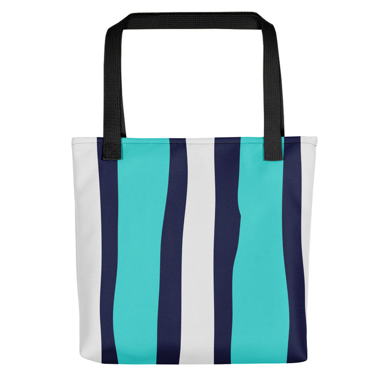 Beach Blues Striping Tote bag - Artski&Hush