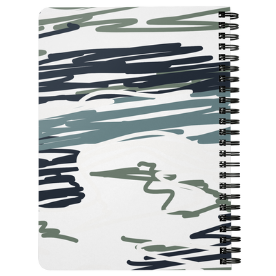 The Seagull Spiral Notebook - Artski&Hush