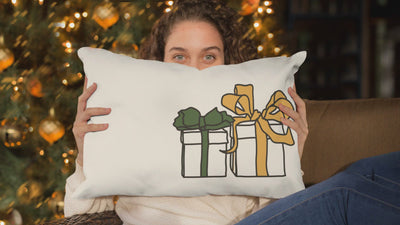 Christmas Gifts Lumbar Pillow