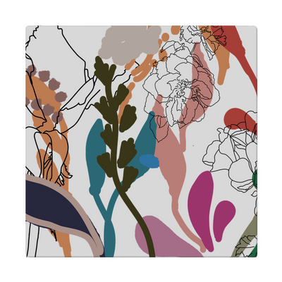 Friendly Flora Cloth Napkins - Artski&Hush