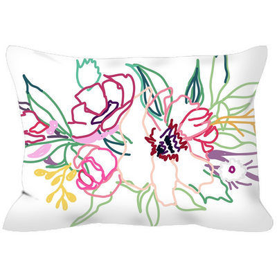 Colorful Gathering Decorative Outdoor Pillows - Artski&Hush