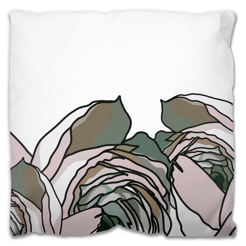 Rose Bundle Outdoor Pillows - Artski&Hush