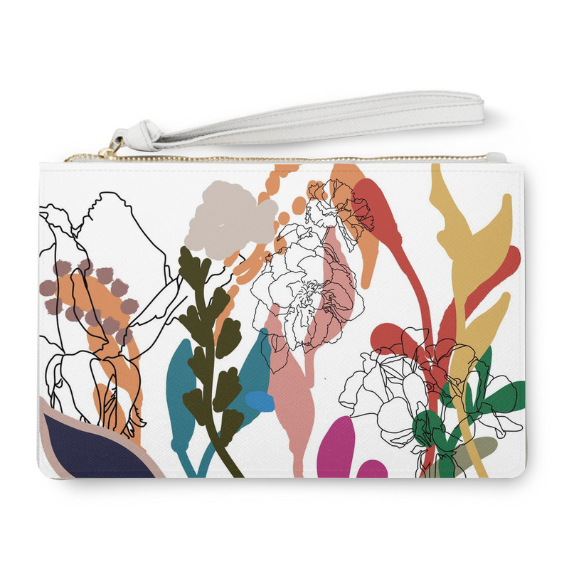 Friendly Flora Clutch Bags - Artski&Hush