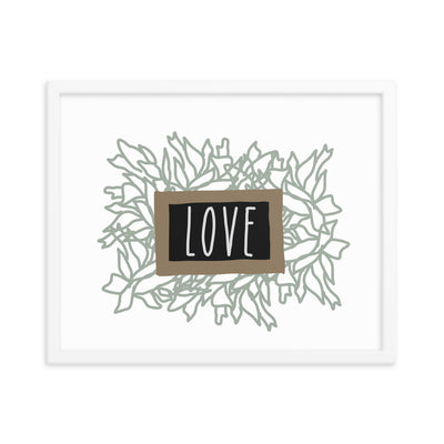 Love Framed Art - Artski&Hush