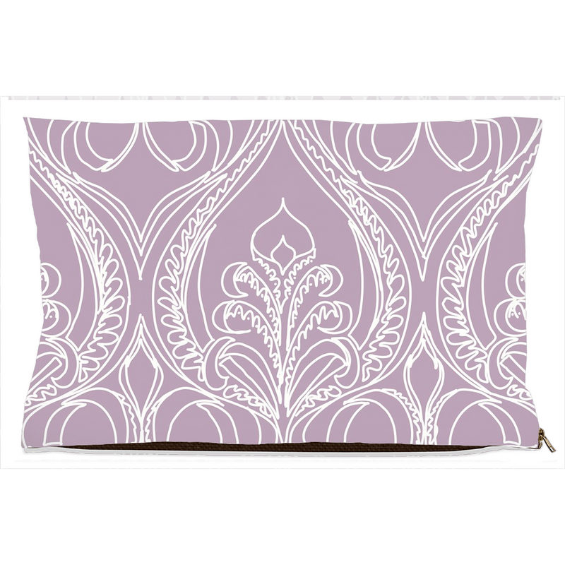 Art Deco Lilac Lily Decorative Dog Beds - Artski&Hush