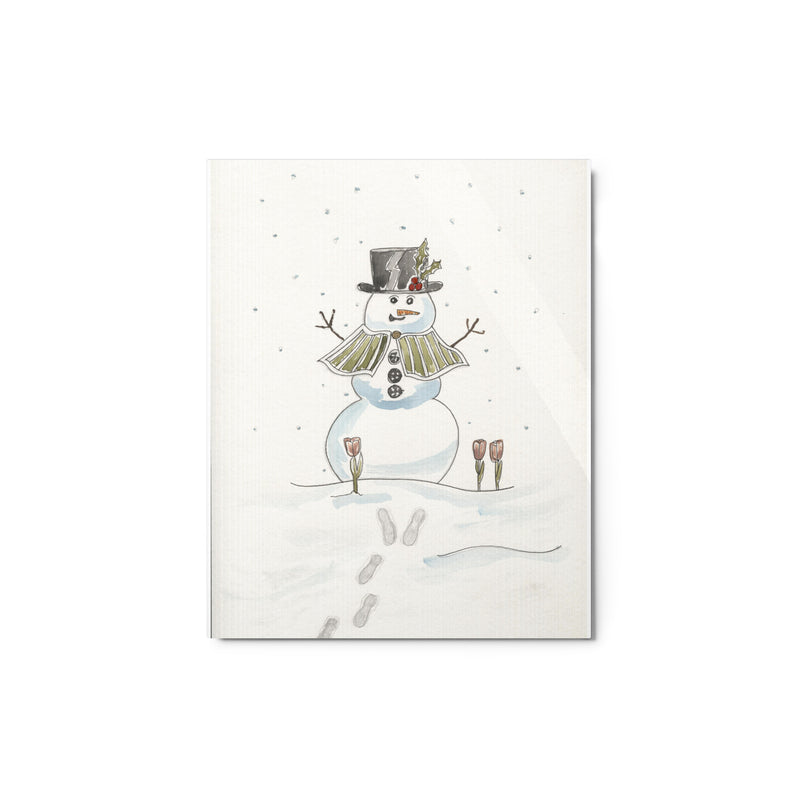 Frosty the Snowman Metal prints