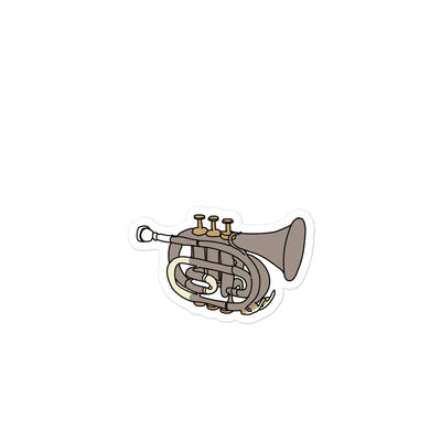 Trumpet Bubble-free stickers - Artski&Hush