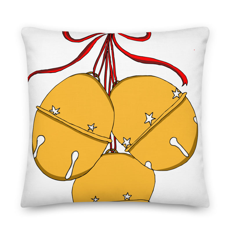 Golden Bells Decorative Throw Pillow - Artski&Hush