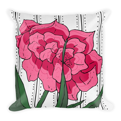 Striped Pinky Decorative Throw Pillows - Artski&Hush