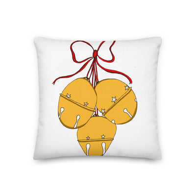 Golden Bells Decorative Throw Pillow - Artski&Hush
