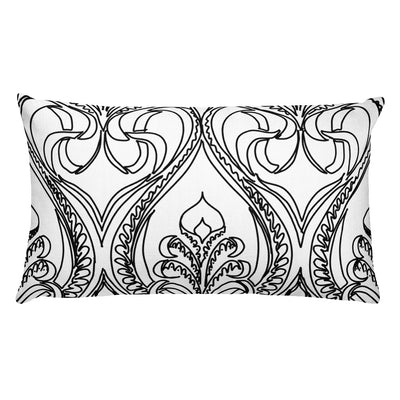 Art Deco Lily Decorative Throw Pillows - Artski&Hush
