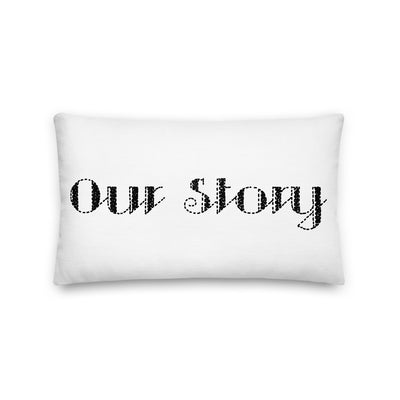 Art Deco Our Story Decorative Pillow - Artski&Hush