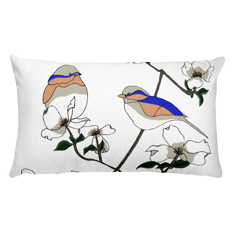 Birds & Blooms Decorative Throw Pillows - Artski&Hush