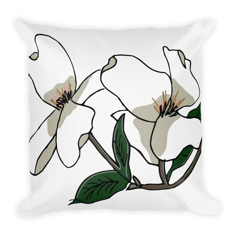 Almond Blooms Decorative Throw Pillows - Artski&Hush