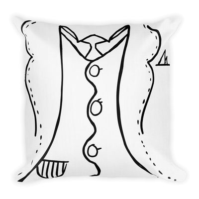 Vestie Decorative Throw Pillow - Artski&Hush