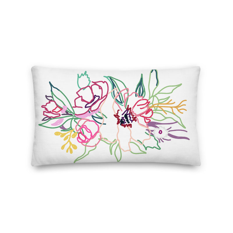 Spring Colorful Gathering Decorative Throw Pillows - Artski&Hush