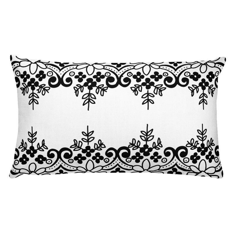 Dual Lace Decorative Throw Pillows - Artski&Hush