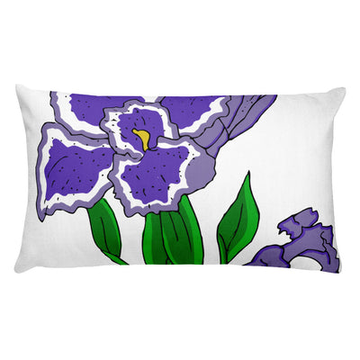 Iris Decorative Throw Pillows - Artski&Hush