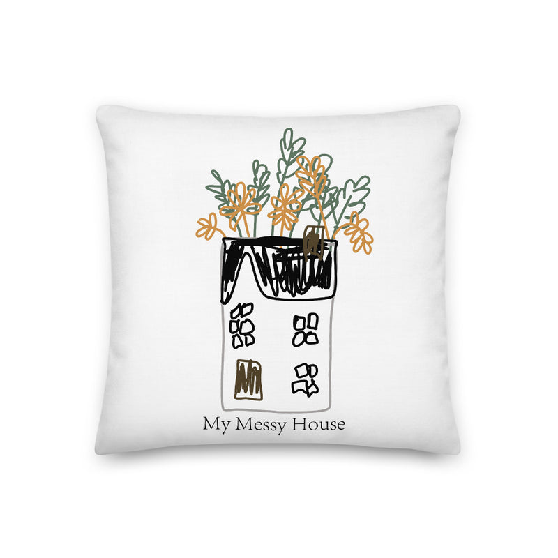 My Messy House Decorative Throw Pillows - Artski&Hush