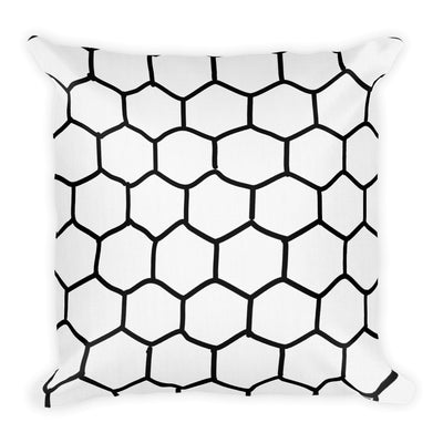 Honeycomb Patterned Decorative Throw Pillows - Artski&Hush
