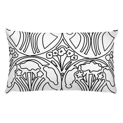 Art Deco Forest Decorative Throw Pillows - Artski&Hush