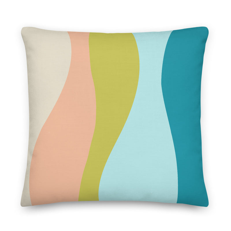Smooth Swirls Decorative Pillow - Artski&Hush