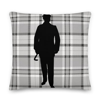 Plaid Gentleman Decorative Pillow - Artski&Hush