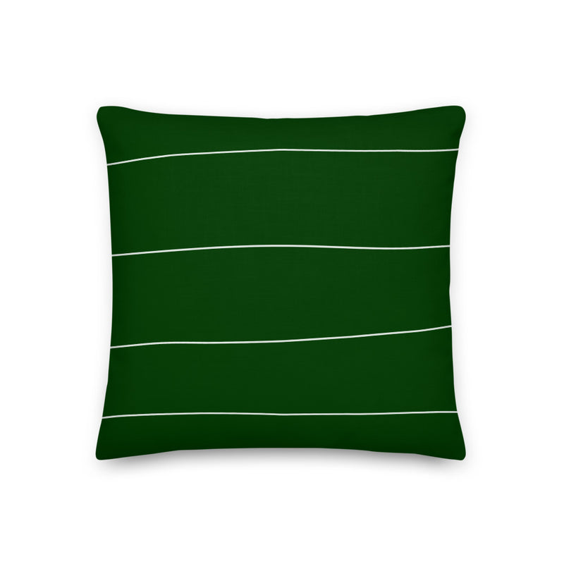 Hunter Stripes Decorative Throw Pillow - Artski&Hush