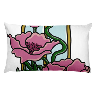 Vintage Flora Decorative Throw Pillows - Artski&Hush