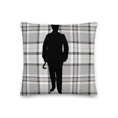 Plaid Gentleman Decorative Pillow - Artski&Hush