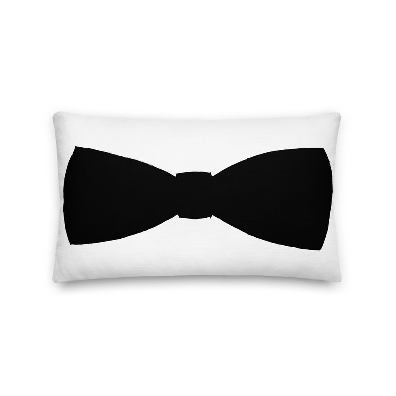 Bowtie Lumbar Decorative Pillow - Artski&Hush