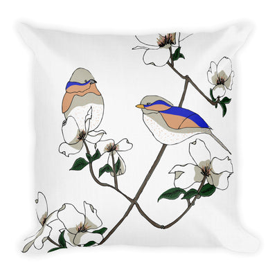 Birds & Blooms Decorative Throw Pillows - Artski&Hush