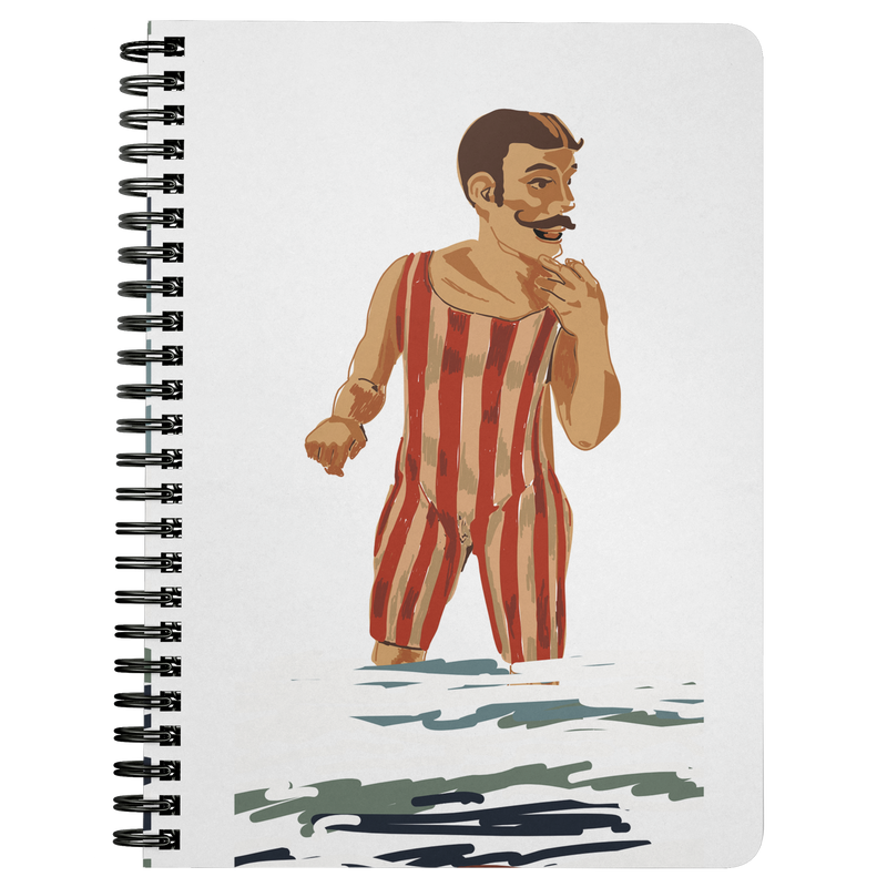 The Wading Gentleman Spiral Notebook - Artski&Hush