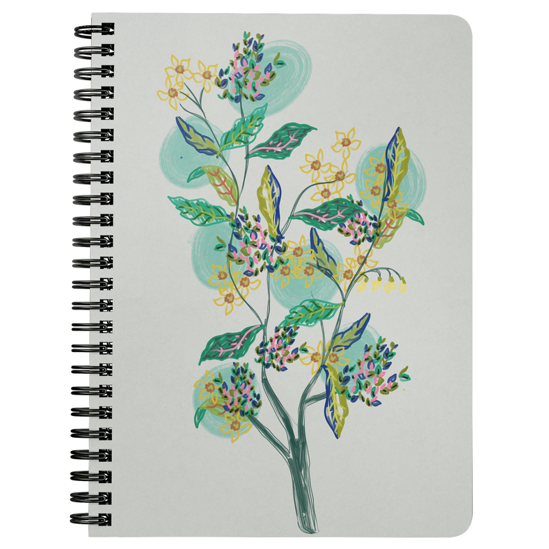 Citrus Tree Spiral Notebook - Artski&Hush