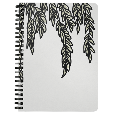 Falling Leaves Spiral Notebook - Artski&Hush